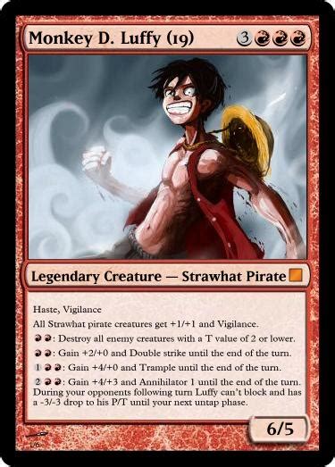 Unleash the Power of Devil Fruits: One Piece Magic Playing Cards